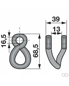 Prillinger - 00531159 - Schaekel Anstelle Von Kuhn Jx13