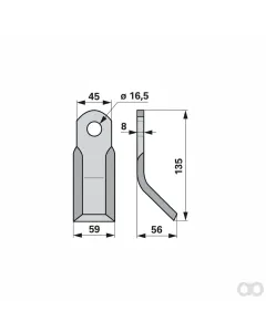Prillinger - 00531169 - Y-Messer Anstelle Von Kuhn 6