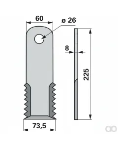 Prillinger - 00531255 - Schlegelmesser Anstelle Von Mue