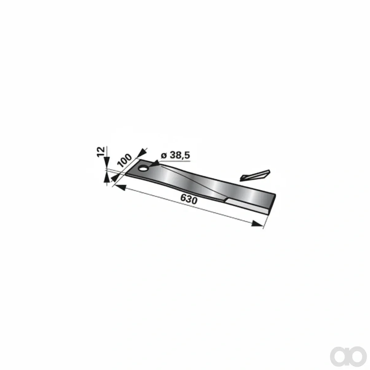 Prillinger - 00531406 - Schlegelmesser Rechts Anstelle
