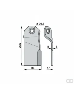Prillinger - 00531429 - Schlegelmesser Anstelle Von Jo
