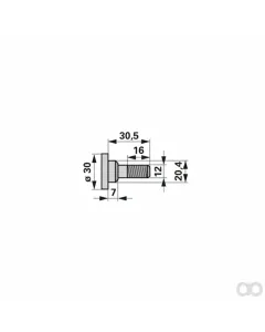 Prillinger - 00531430 - Messerschraube Anstelle Von Jo
