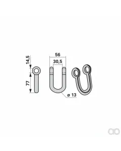 Prillinger - 00531433 - Schaekel Anstelle Von Kuhn 5405