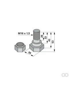 Prillinger - 00531917 - Messerschraube Anstelle Von Fi