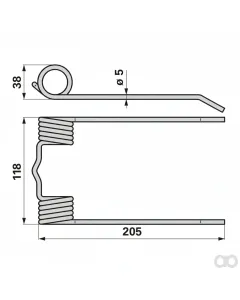 Prillinger - 00540120 - Pick Up Zinke Anstelle Von Bam