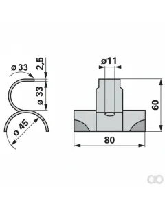 Prillinger - 00540255 - Zinkenhalter Anstelle Von Welger