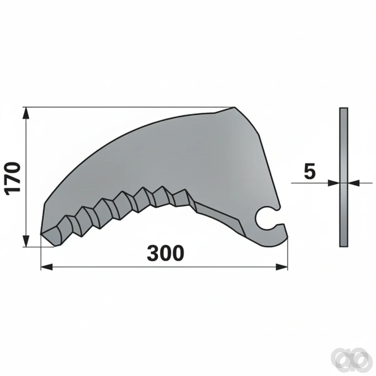 Prillinger - 00540620 - Pressenmesser Anstelle Von Krone