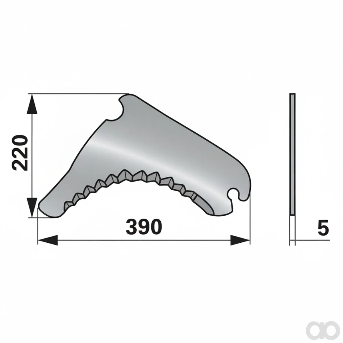 Prillinger - 00540640 - Pressenmesser Anstelle Von Gallignani