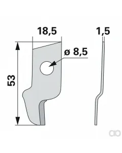 Prillinger - 00542088 - Garnmesser Anstelle Von Claas