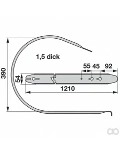Prillinger - 00542165 - Pick Up Abstreifer Anstelle Von