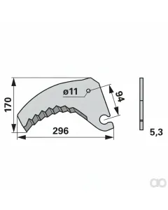 Prillinger - 00543055 - Pressenmesser Anstelle Von Casalis