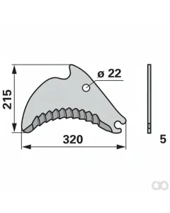 Prillinger - 00543056 - Pressenmesser Anstelle Von Deutz