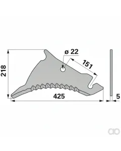 Prillinger - 00543525 - Pressenmesser Anstelle Von Deutz