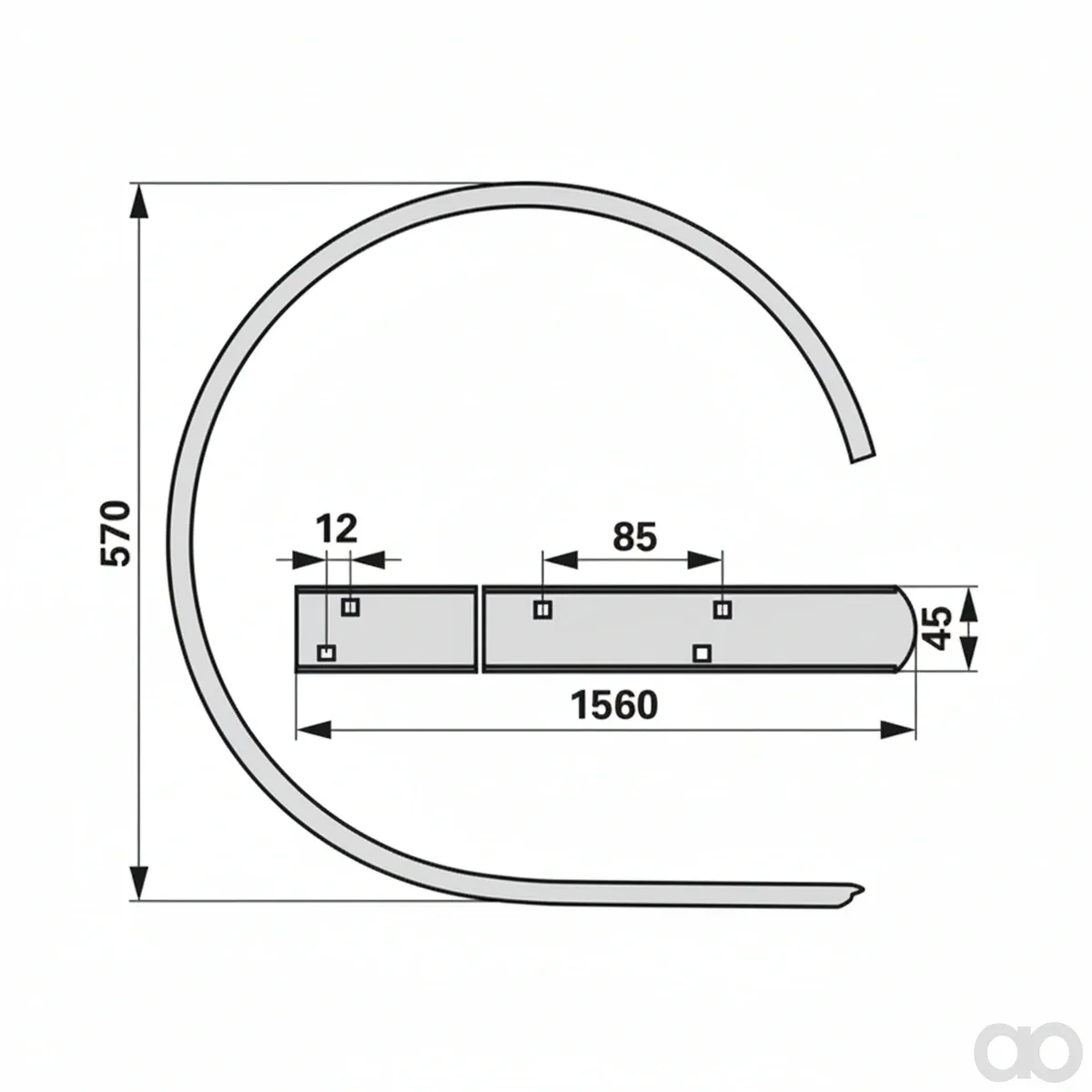 Prillinger - 00543814 - Abstreifer Anstelle Von Welge