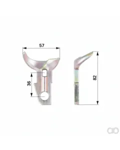 Prillinger - 00543847 - Ankerplatte Anstelle Von Claa