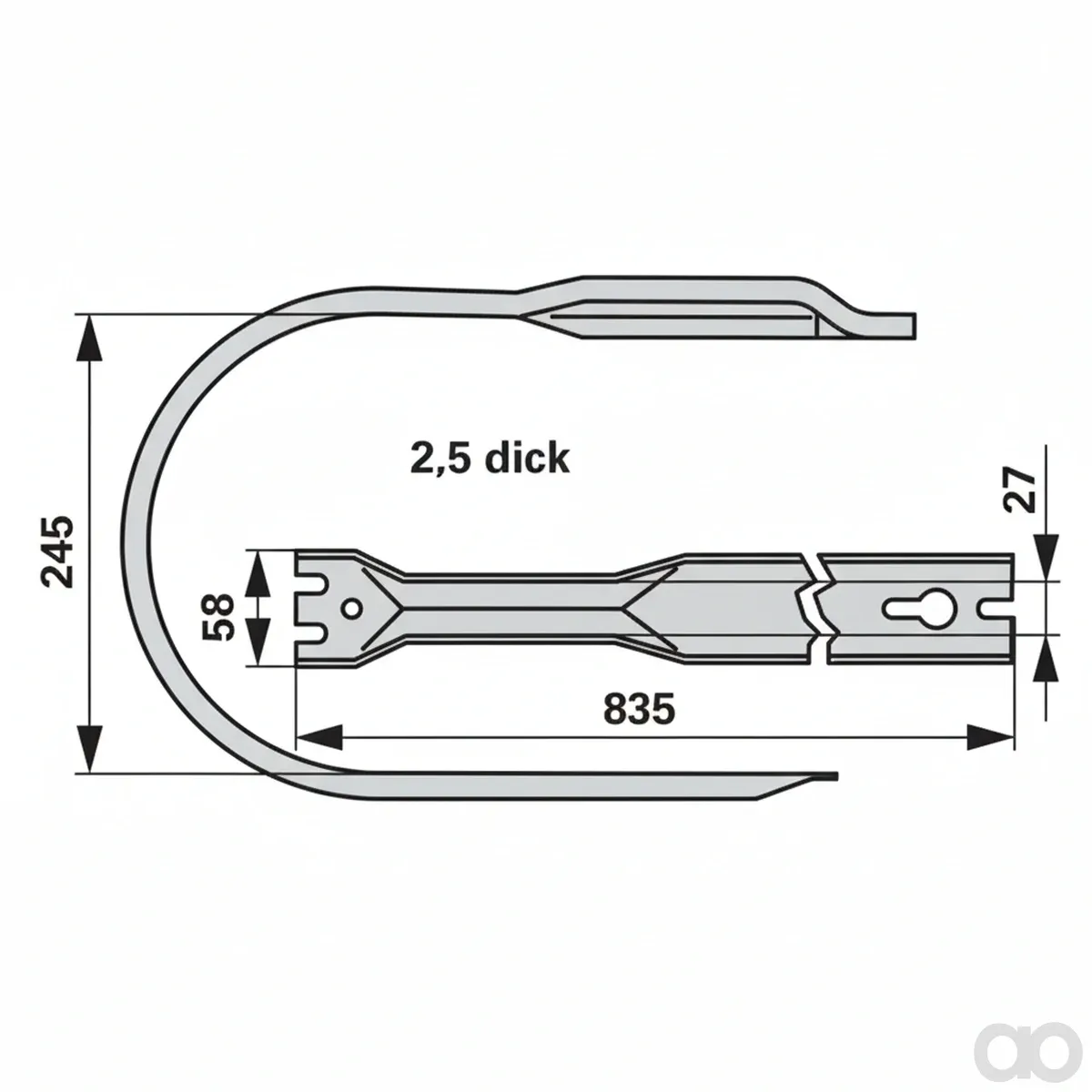 Prillinger - 00544167 - Abstreifer Anstelle Von John D