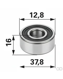 Prillinger - 00544300 - Laufrolle Anstelle Von John D