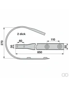 Prillinger - 00544503 - Pick Up Abstreifer Anstelle Von