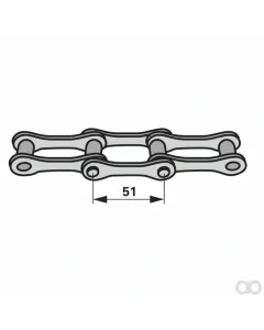 Prillinger - 00544522 - Langgliederrollenkette Anstelle