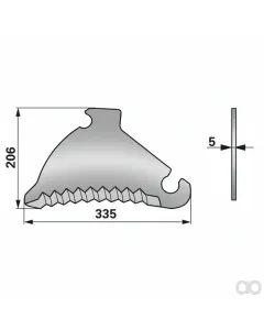 Prillinger - 00544659 - Pressenmesser Anstelle Von Kro