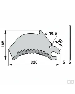 Prillinger - 00545205 - Pressenmesser Anstelle Von New