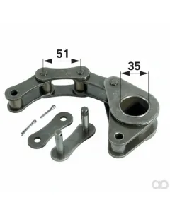 Prillinger - 00546025 - Rollboden-Kettenstueck 6 Rollen