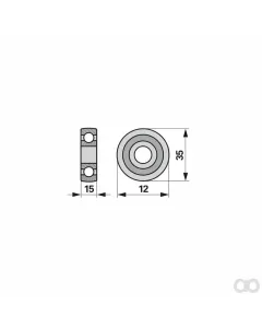 Prillinger - 00547167 - Laufrolle Anstelle von Welger
