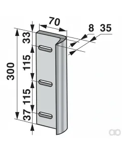 Prillinger - 00547200 - Kolbenmesser Anstelle von Welg