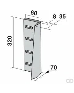 Prillinger - 00547215 - Kolbenmesser Anstelle von Welg