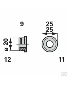 Prillinger - 00547230 - Garnfuehrungsuese Anstelle von W
