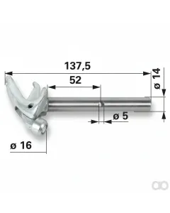 Prillinger - 00547250 - Knuepferhaken Anstelle von Welg