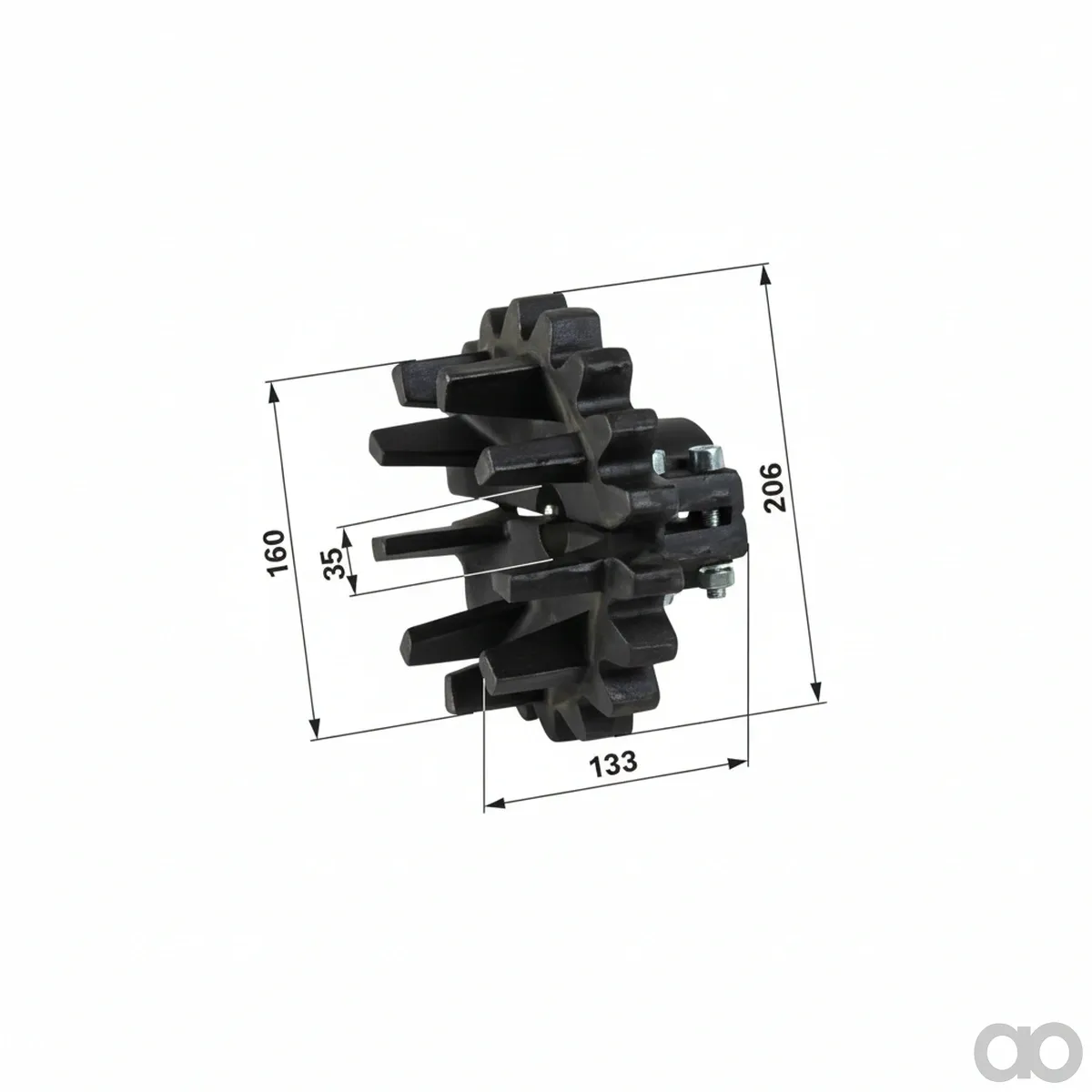 Prillinger - 00551143 - Antriebsrad Teilung 32 Anstelle
