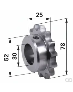 Prillinger - 00551161 - Kettenrad 14 Zaehne Anstelle von