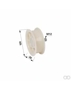 Prillinger - 00551195 - Spannrolle Anstelle Von Wuehlmaus