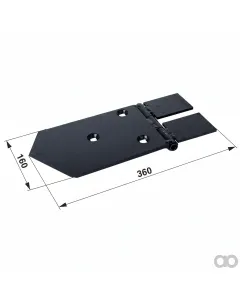 Prillinger - 00551214 - Scharplatte Kpl. Li Anstelle Von Wuehlmaus