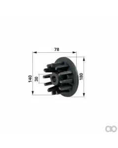 Prillinger - 00551221 - Antriebsrad Anstelle Von Wuehlmaus