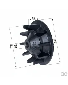 Prillinger - 00551229 - Antriebsrad Anstelle Von Wuehlmaus