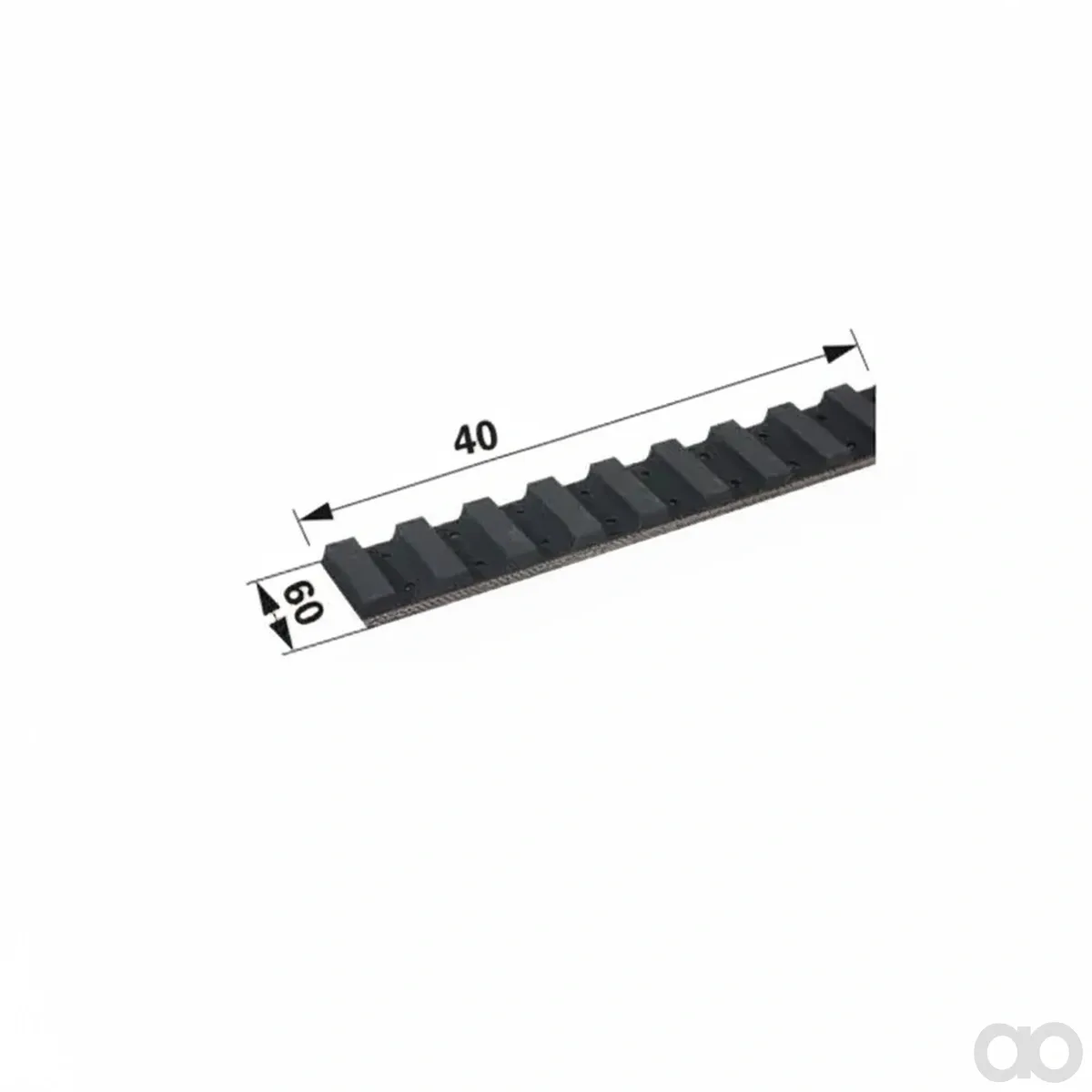 Prillinger - 00552265 - Riemen H-Profil Teilung=40Mm