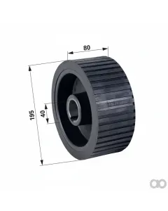 Prillinger - 00553227 - Antriebsrolle Anstelle Von Grimme