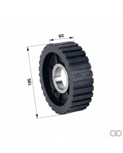 Prillinger - 00553234 - Antriebsrolle Anstelle Von Grimme