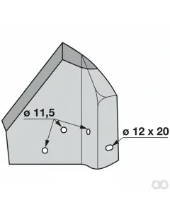 Prillinger - 00558220 - Kartoffelrodeschare rechts Ans