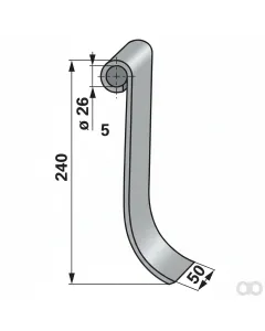 Prillinger - 00560419 - Schlaeger Lang 240mm