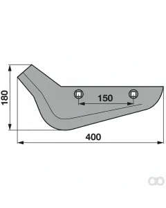 Prillinger - 00562051 - Roderschare Stangen Anstelle von
