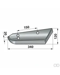 Prillinger - 00566104 - Roderschare rechts Anstelle vo