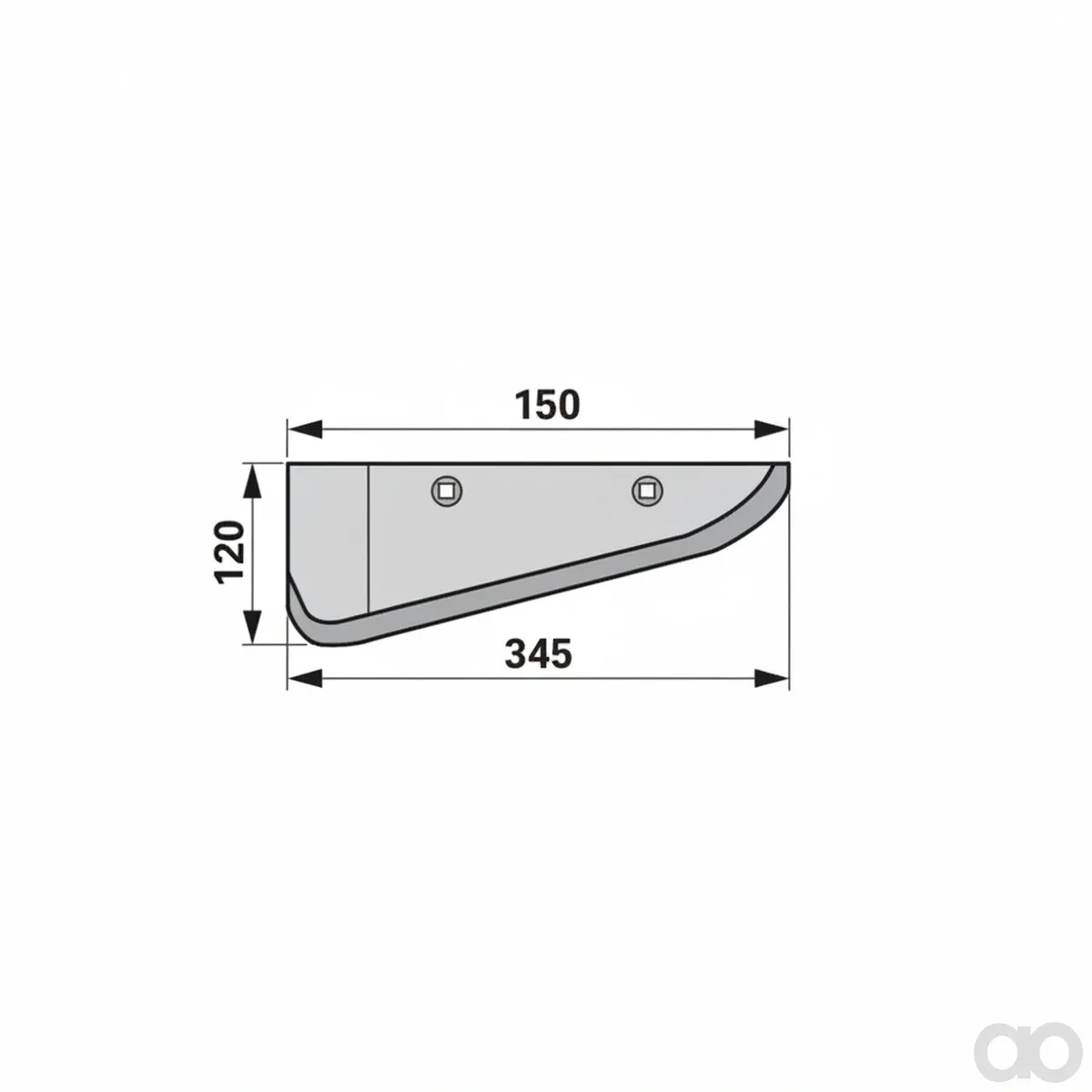 Prillinger - 00566113 - Rodeschar Stangen L 345 H 120 La