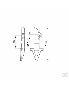 Prillinger - 00603134 - Endmulchfinger Stangen Anstelle