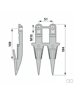 Prillinger - 00604125 - Doppelfinger Anstelle von Aebi