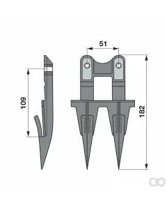 Prillinger - 00604126 - Doppelfinger Anstelle von Aebi