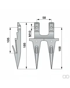 Prillinger - 00604204 - Doppelfinger Anstelle von Rapi