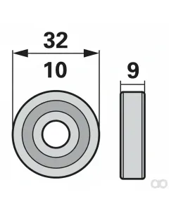 Prillinger - 00606129 - Rolle Anstelle Von Aebi AM 220